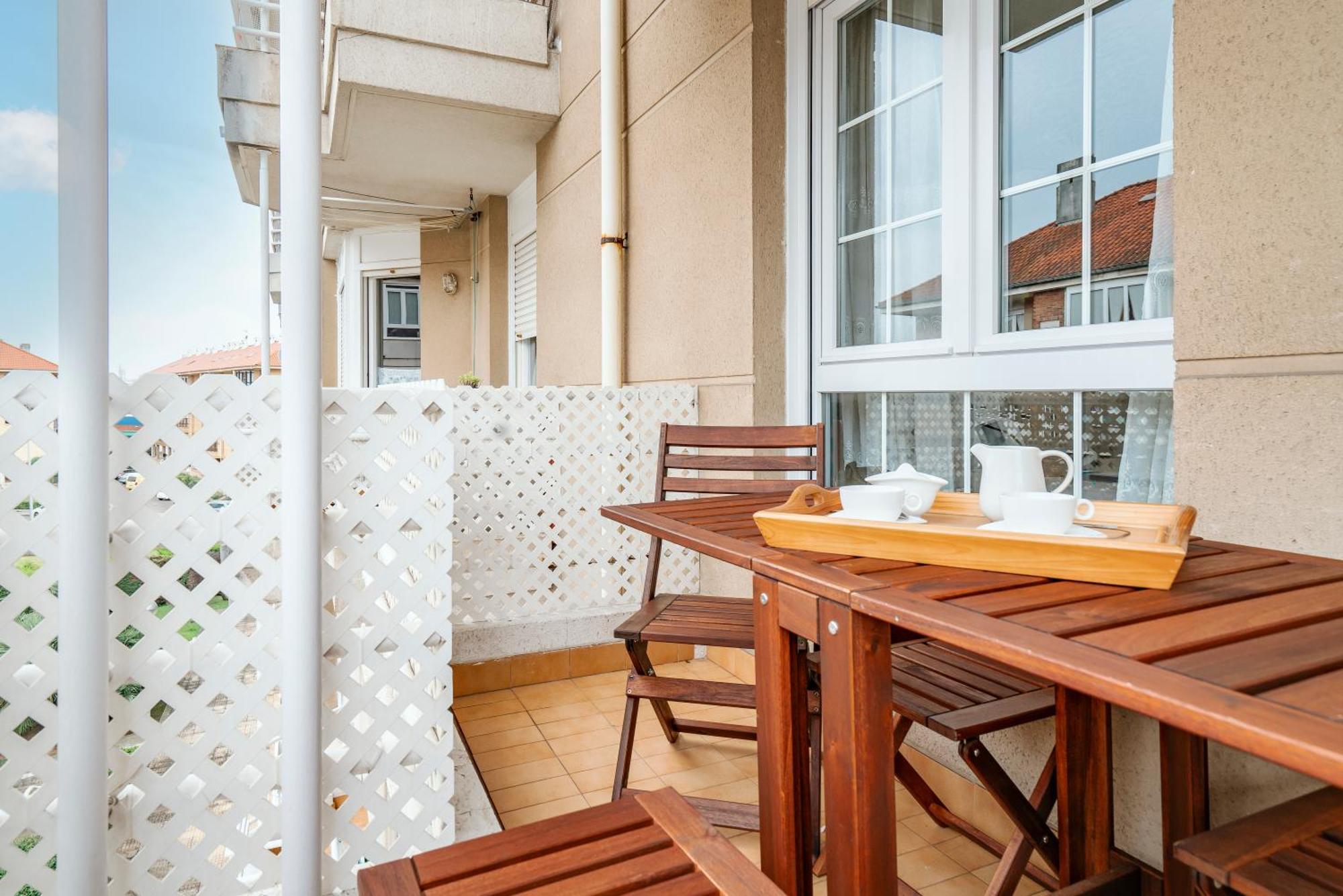 Piso Con Piscina Leilighet Santander Eksteriør bilde